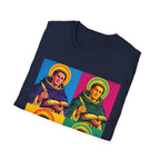 Saint Pop Art T-Shirt — Colorful Pop-Art Saint Graphic Tee