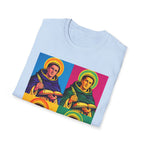 Saint Pop Art T-Shirt — Colorful Pop-Art Saint Graphic Tee