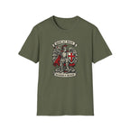 Saint Michael 'Quis Ut Deus' T-Shirt — Defender of Heaven Shield Graphic Tee