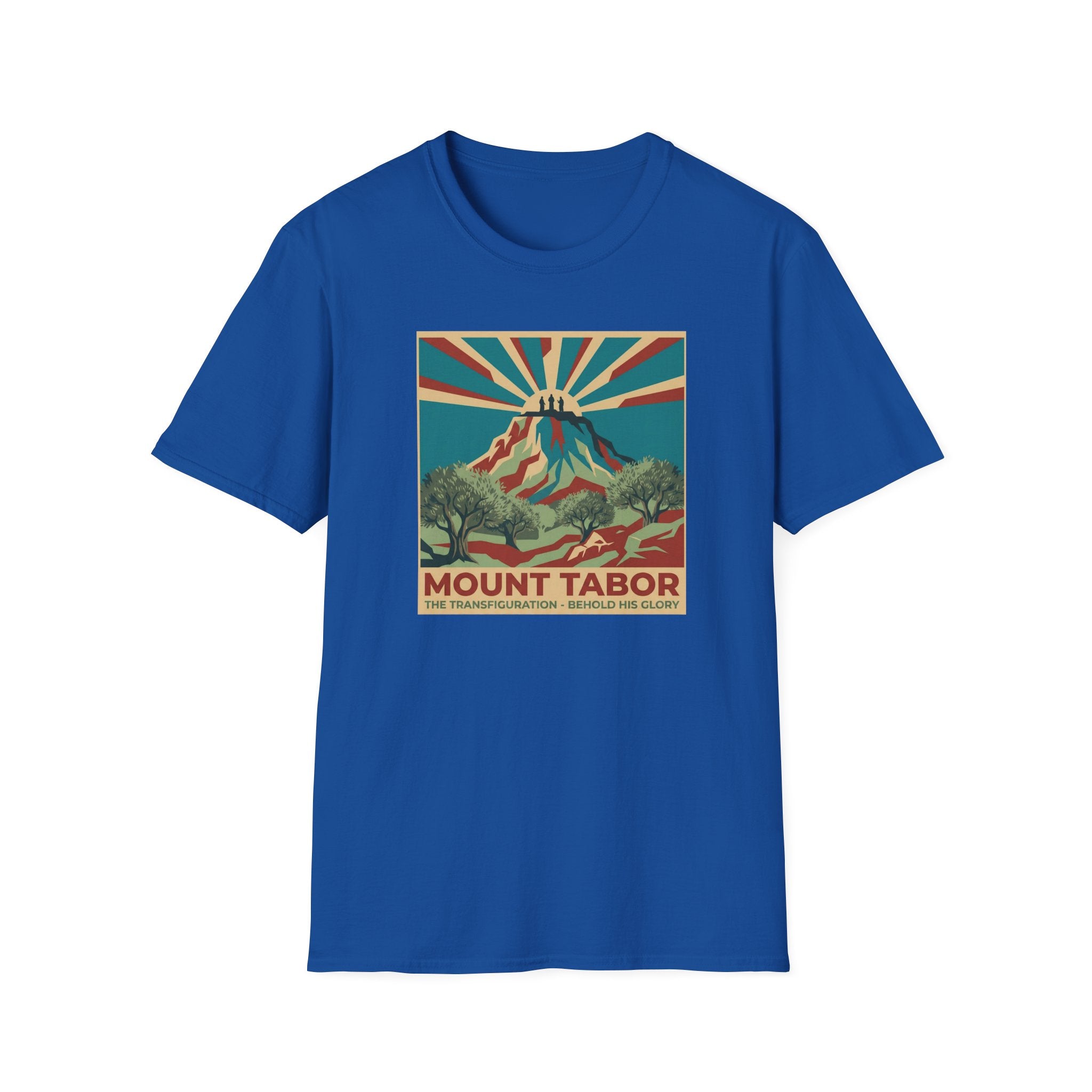 Mount Tabor Vintage Graphic T-Shirt — Retro Scenic Mountain Tee