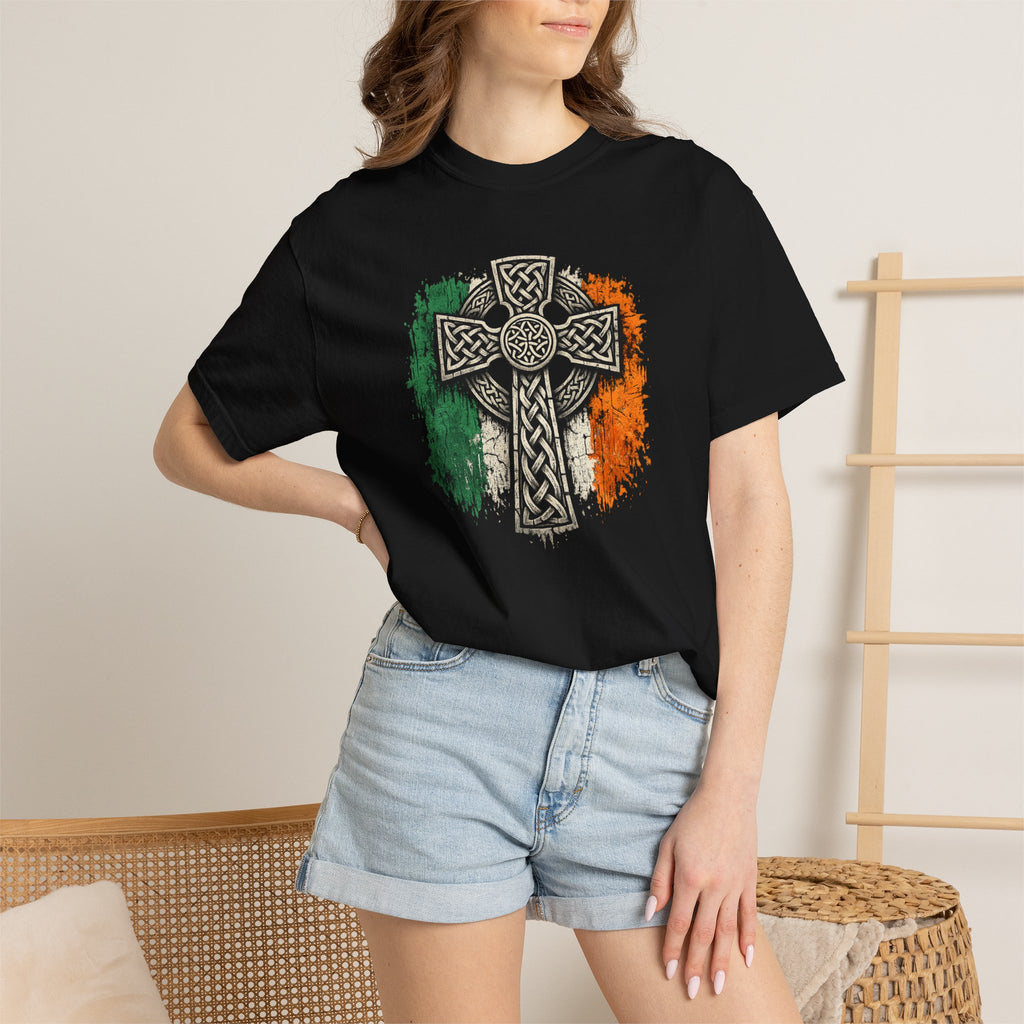Irish Celtic Cross T-Shirt