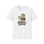 Prayer & Coffee T-Shirt — "Fueled by Prayer & Coffee" Faith Graphic Tee