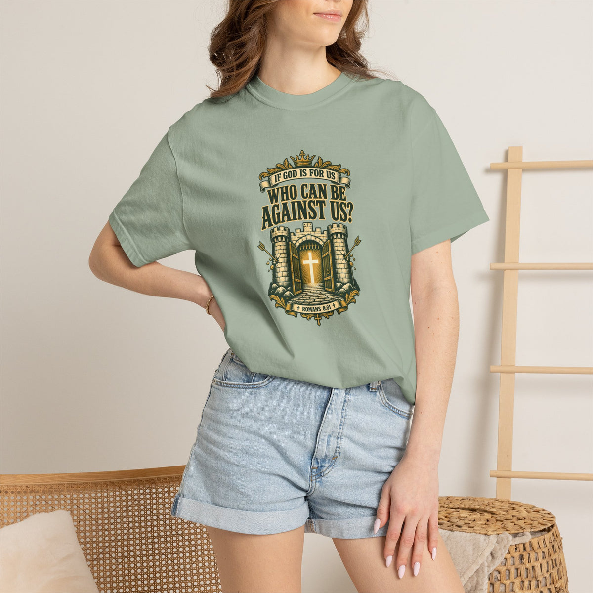 Who can be Against Us? T-shirt