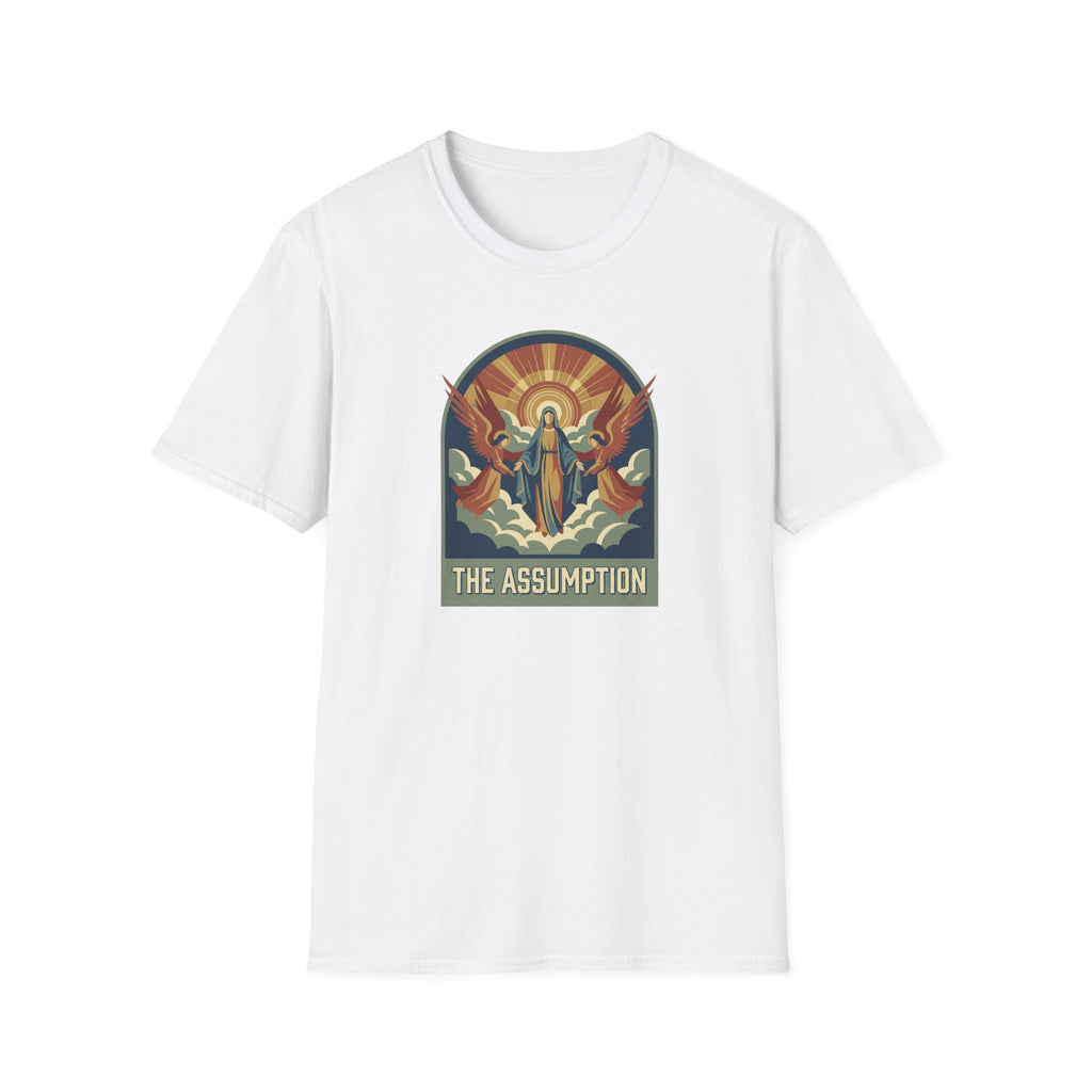 The Assumption T-Shirt — Vintage Marian Religious Graphic Tee
