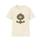 Religious Monstrance T-Shirt — “Adoremus in Aeternum” Catholic Eucharist Tee