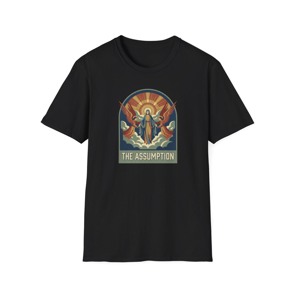 The Assumption T-Shirt — Vintage Marian Religious Graphic Tee