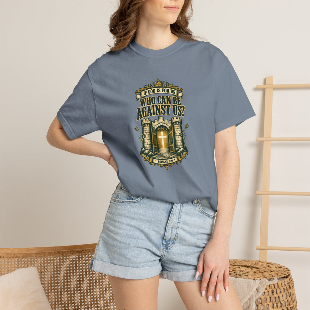 Who can be Against Us? T-shirt