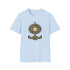 Religious Monstrance T-Shirt — “Adoremus in Aeternum” Catholic Eucharist Tee