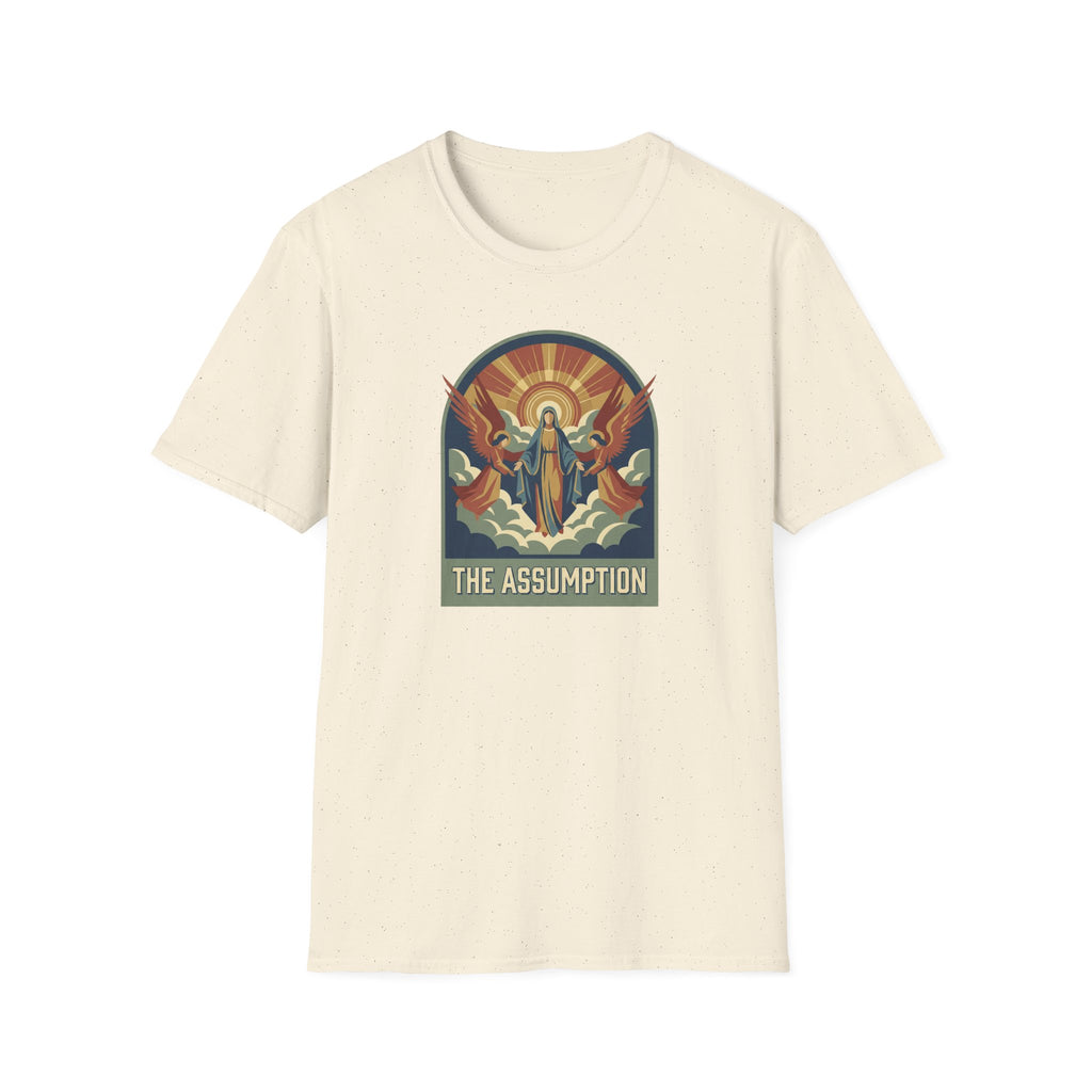 The Assumption T-Shirt — Vintage Marian Religious Graphic Tee