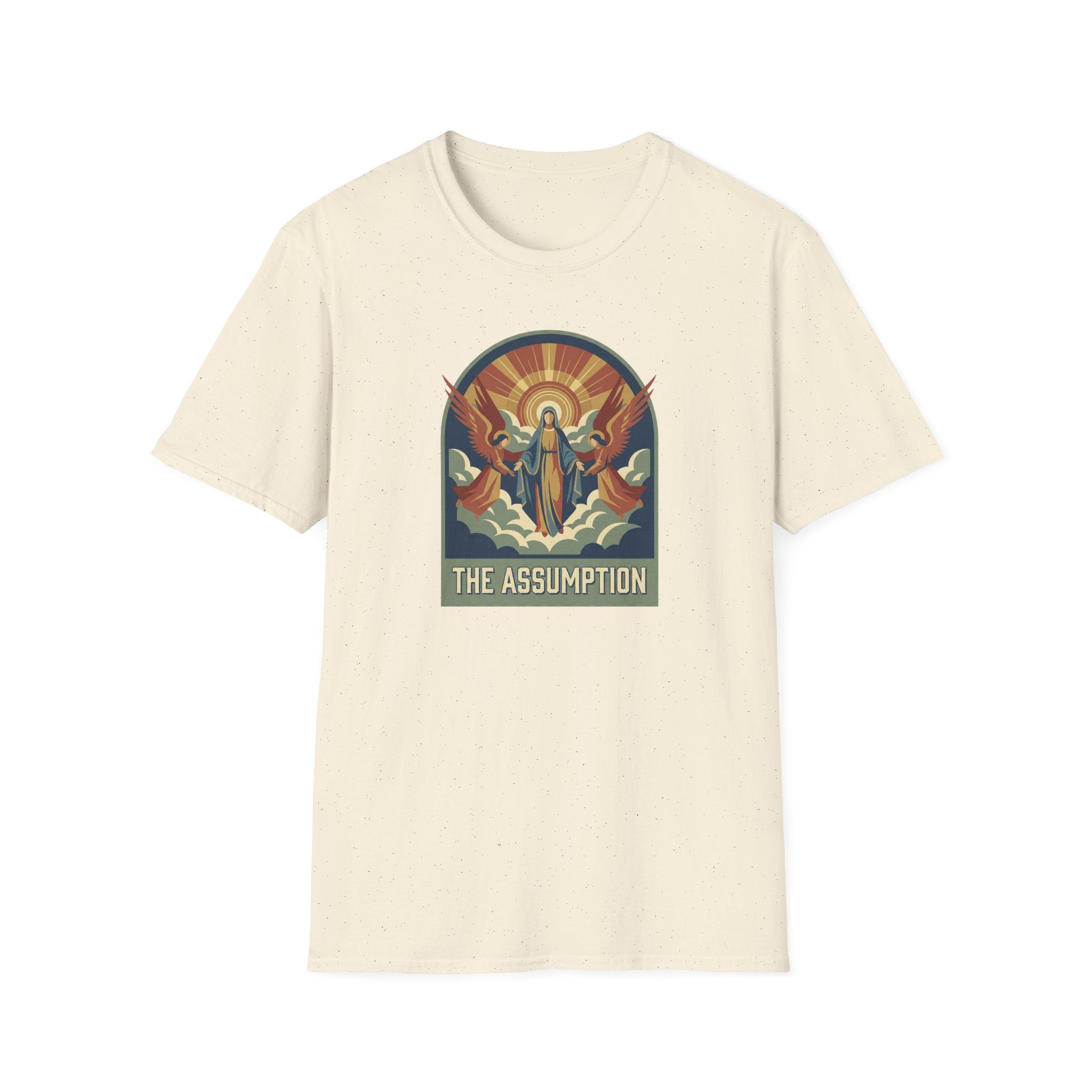 The Assumption T-Shirt — Vintage Marian Religious Graphic Tee