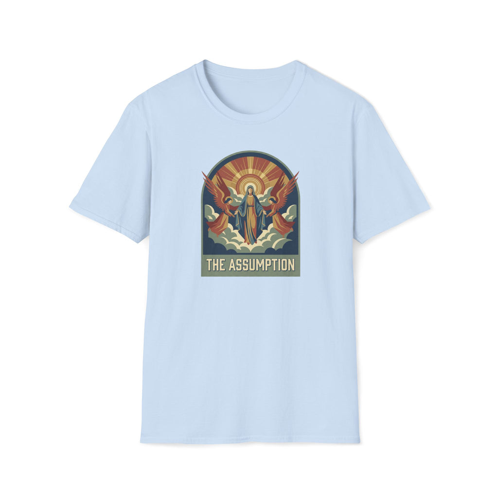 The Assumption T-Shirt — Vintage Marian Religious Graphic Tee