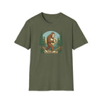 Bigfoot Forest Explorer T-Shirt — Sasquatch Camping Graphic Tee