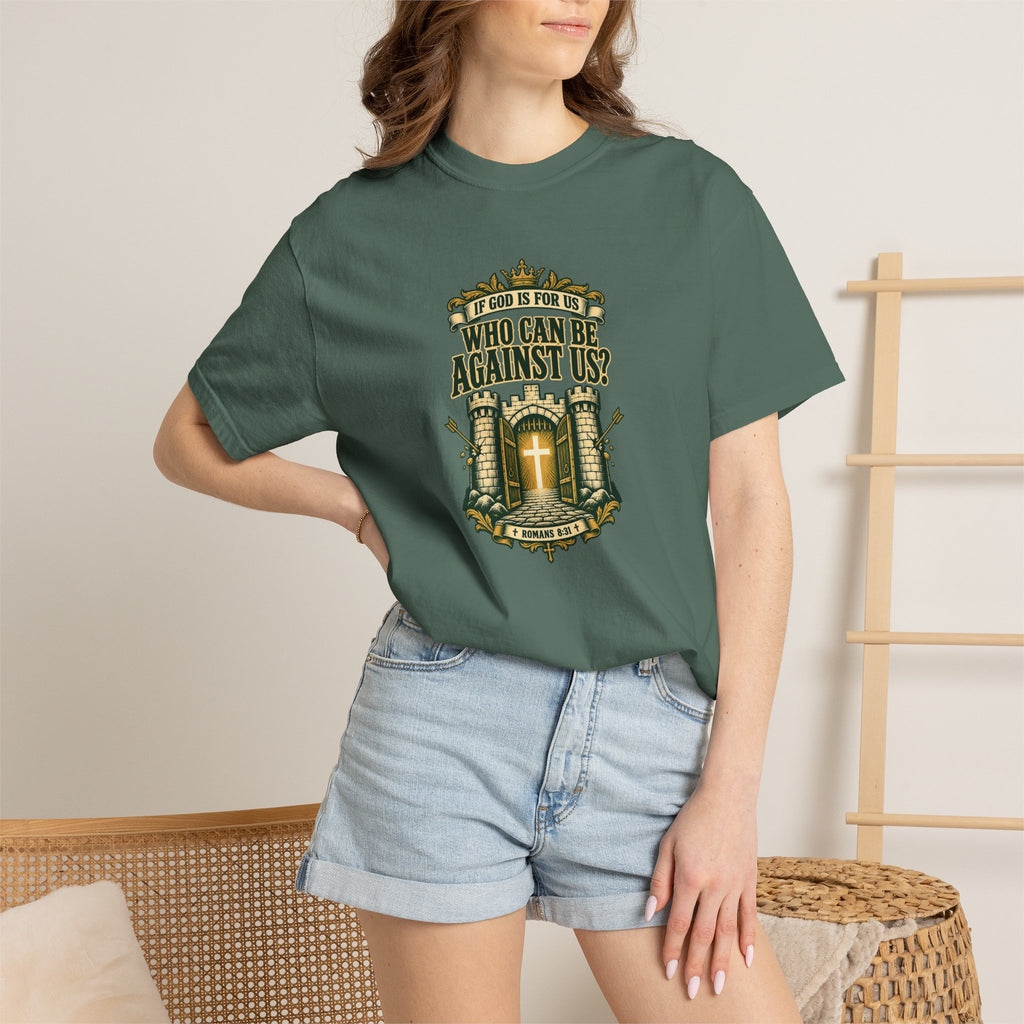 Who can be Against Us? T-shirt
