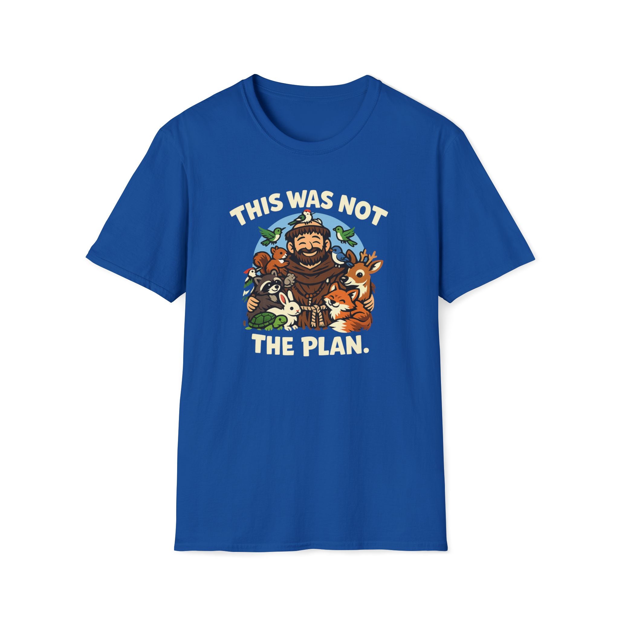 This Was Not the Plan T-Shirt — Funny Noah’s Ark Animal Graphic Tee