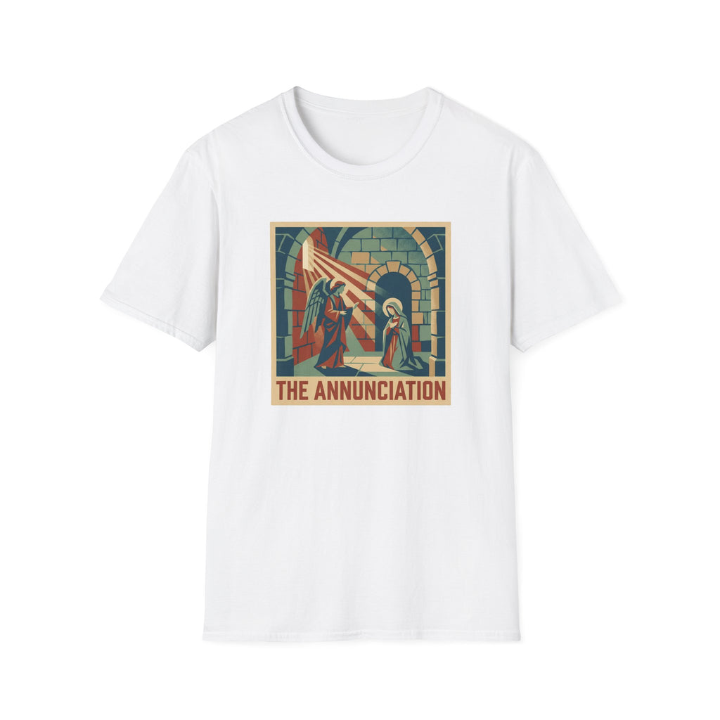 The Annunciation T-Shirt — Christian Nativity Art Tee