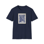Vintage French Stamp Tee — 'République Française' Postage Design