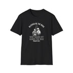 Bible Verse Boxing T-Shirt — "Blessed Be the Rock" (Psalm 144:1)