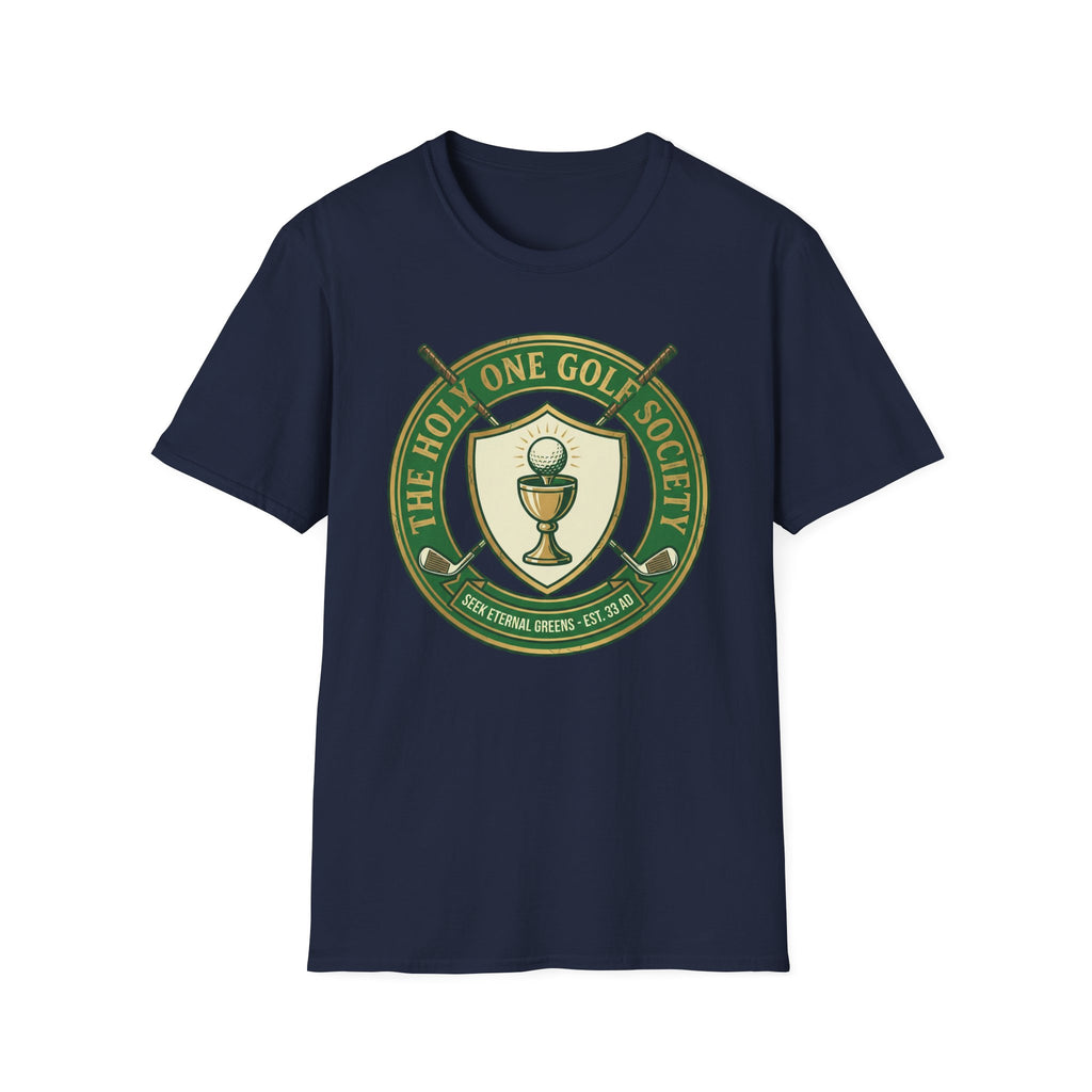 Golf Society T‑Shirt — "The Holy One Golf Society" Emblem
