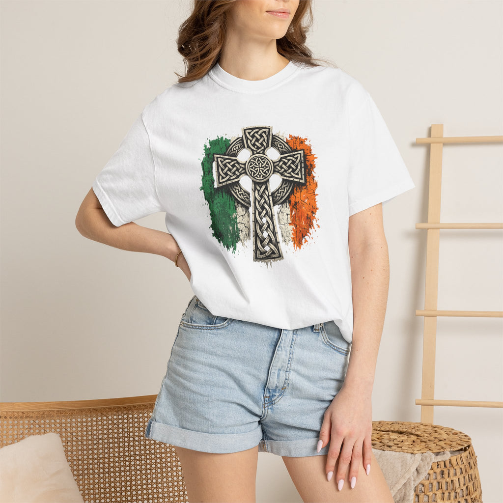 Irish Celtic Cross T-Shirt