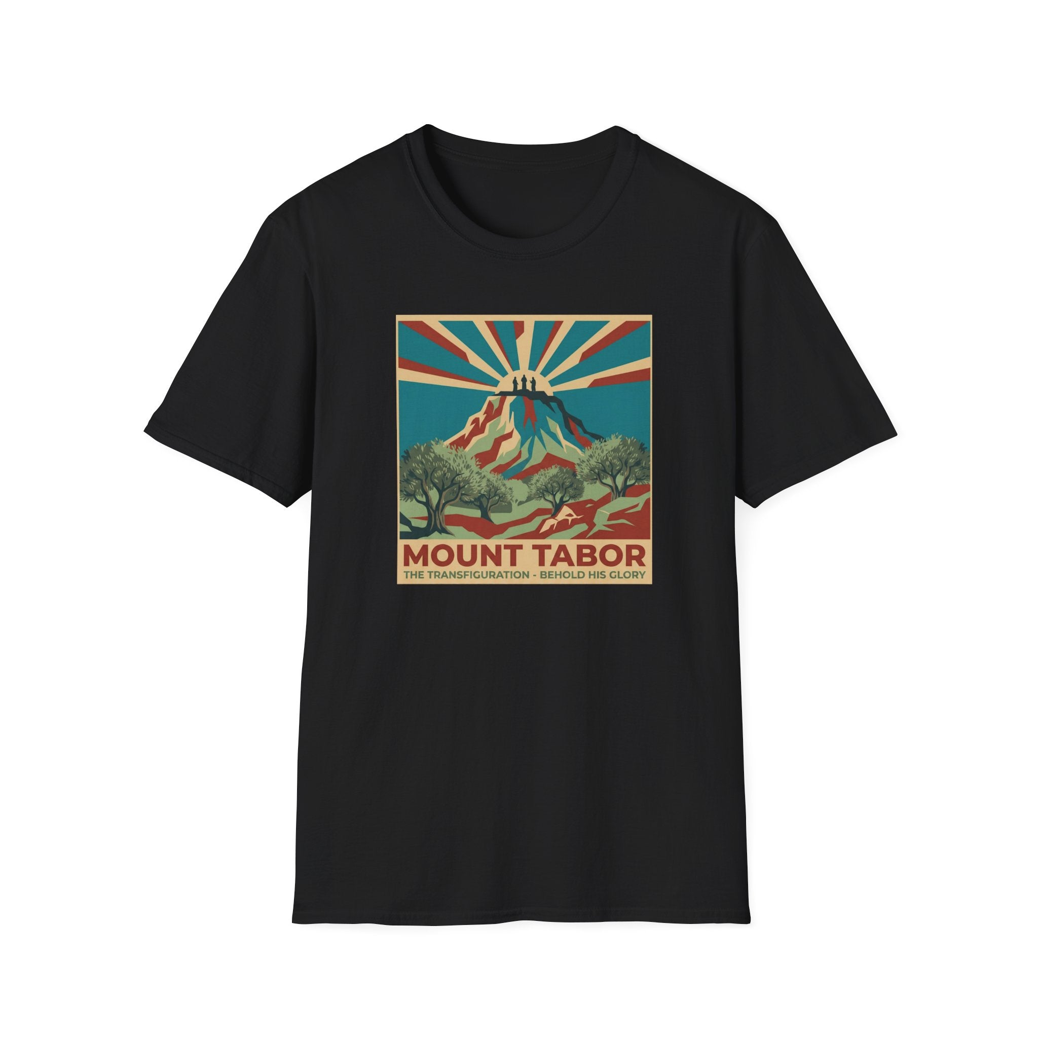 Mount Tabor Vintage Graphic T-Shirt — Retro Scenic Mountain Tee