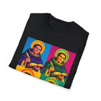 Saint Pop Art T-Shirt — Colorful Pop-Art Saint Graphic Tee