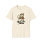 Prayer & Coffee T-Shirt — "Fueled by Prayer & Coffee" Faith Graphic Tee