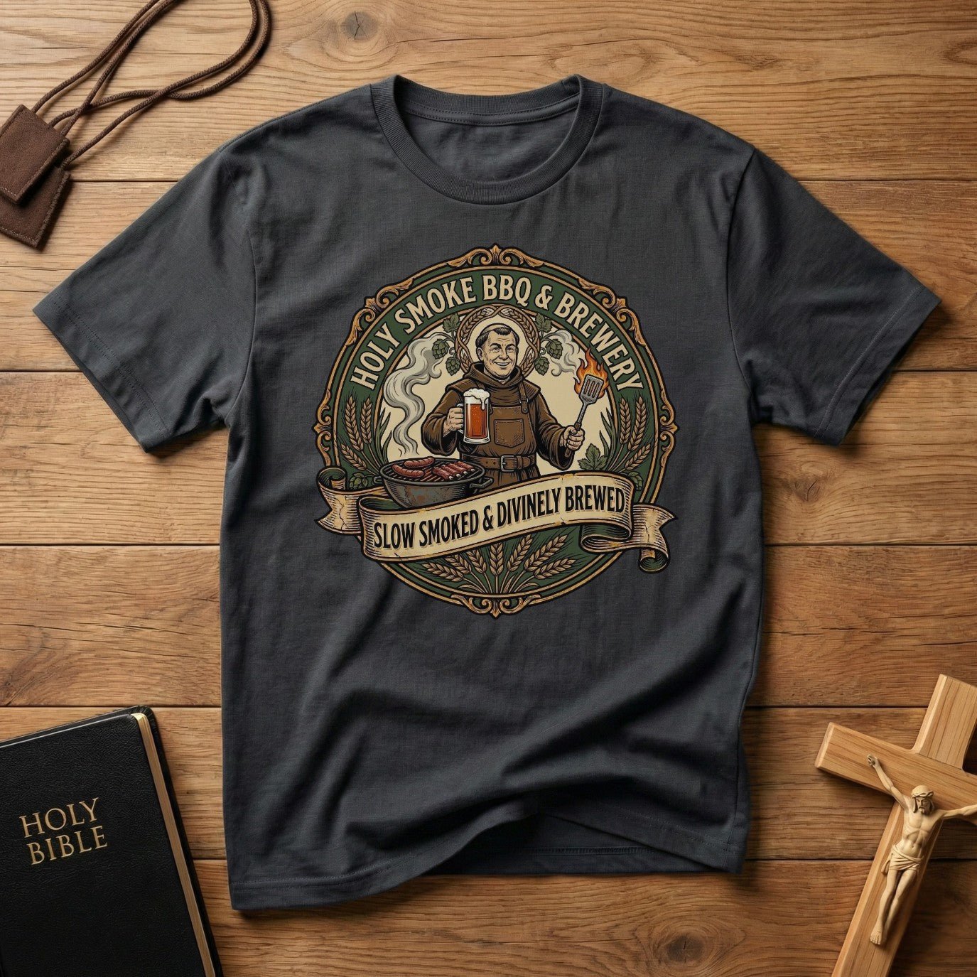 Trappist BBQ Pit T-Shirt