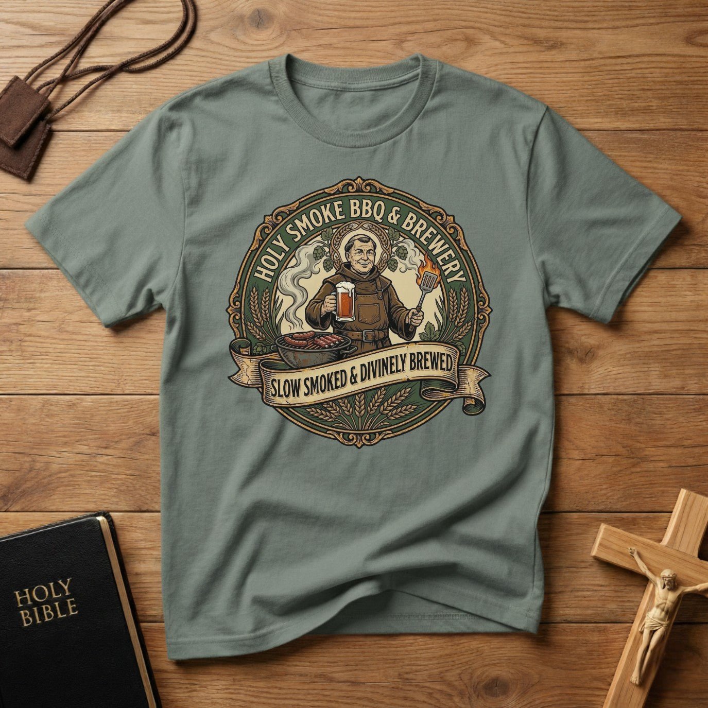 Trappist BBQ Pit T-Shirt