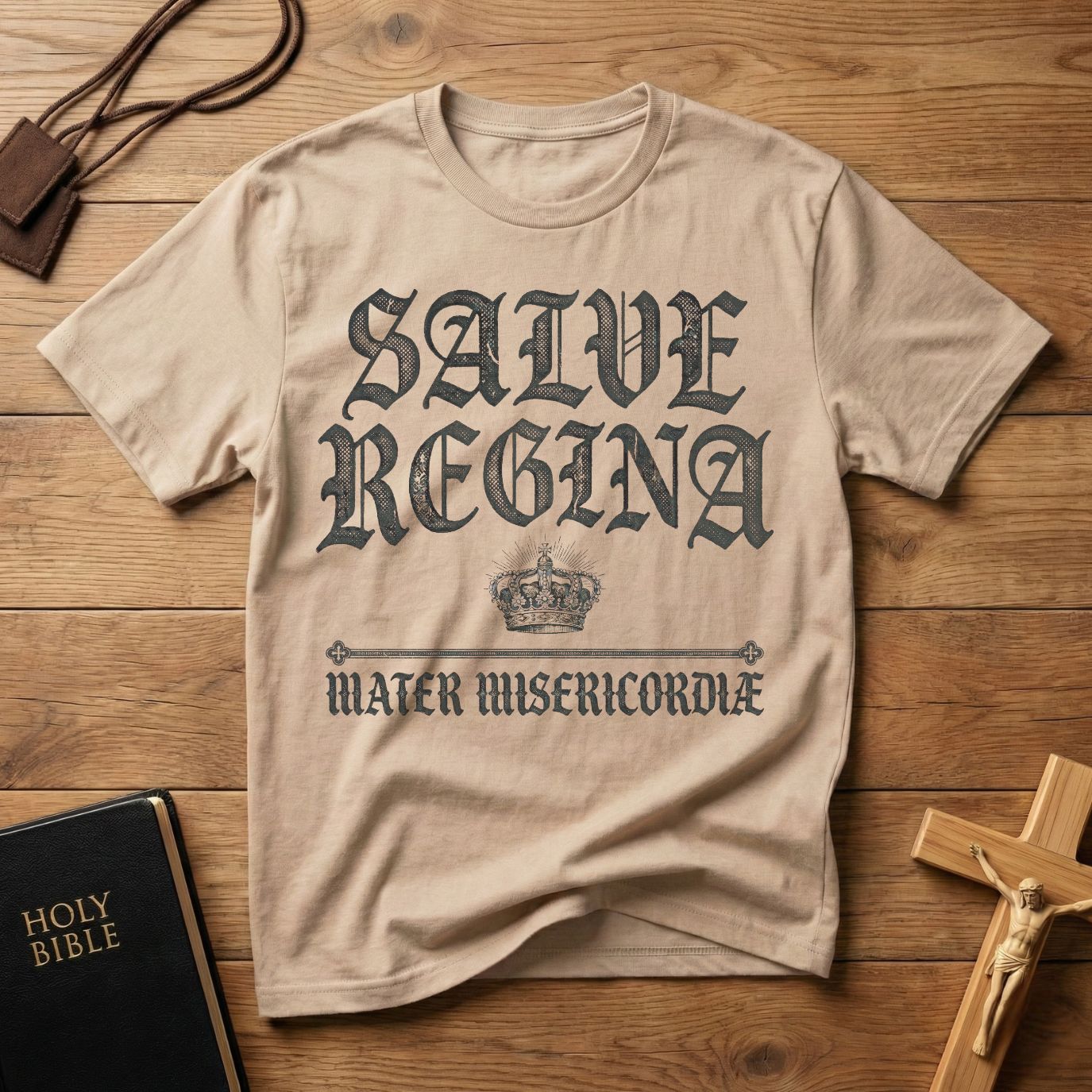 Salve Regina Vintage Gothic T-Shirt