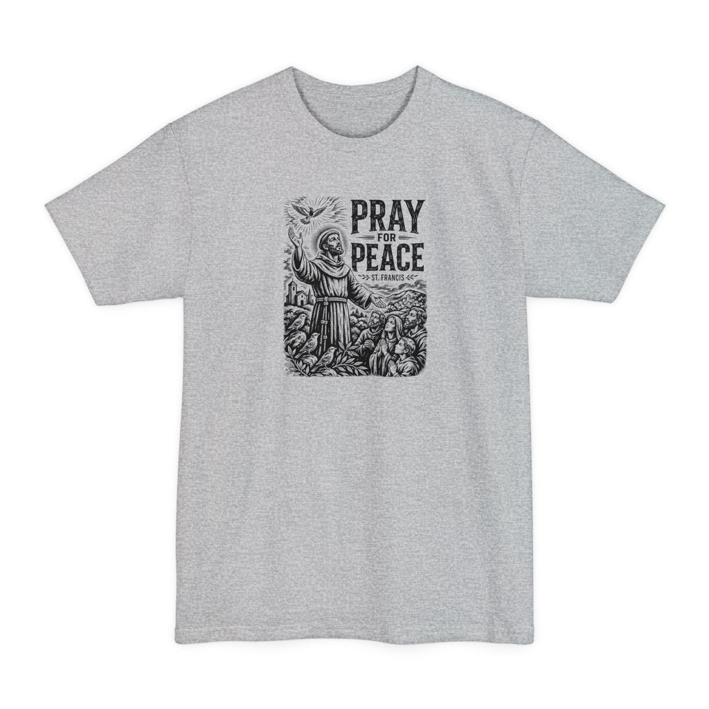 St. Francis Pray for Peace Tall Beefy-T® T-Shirt