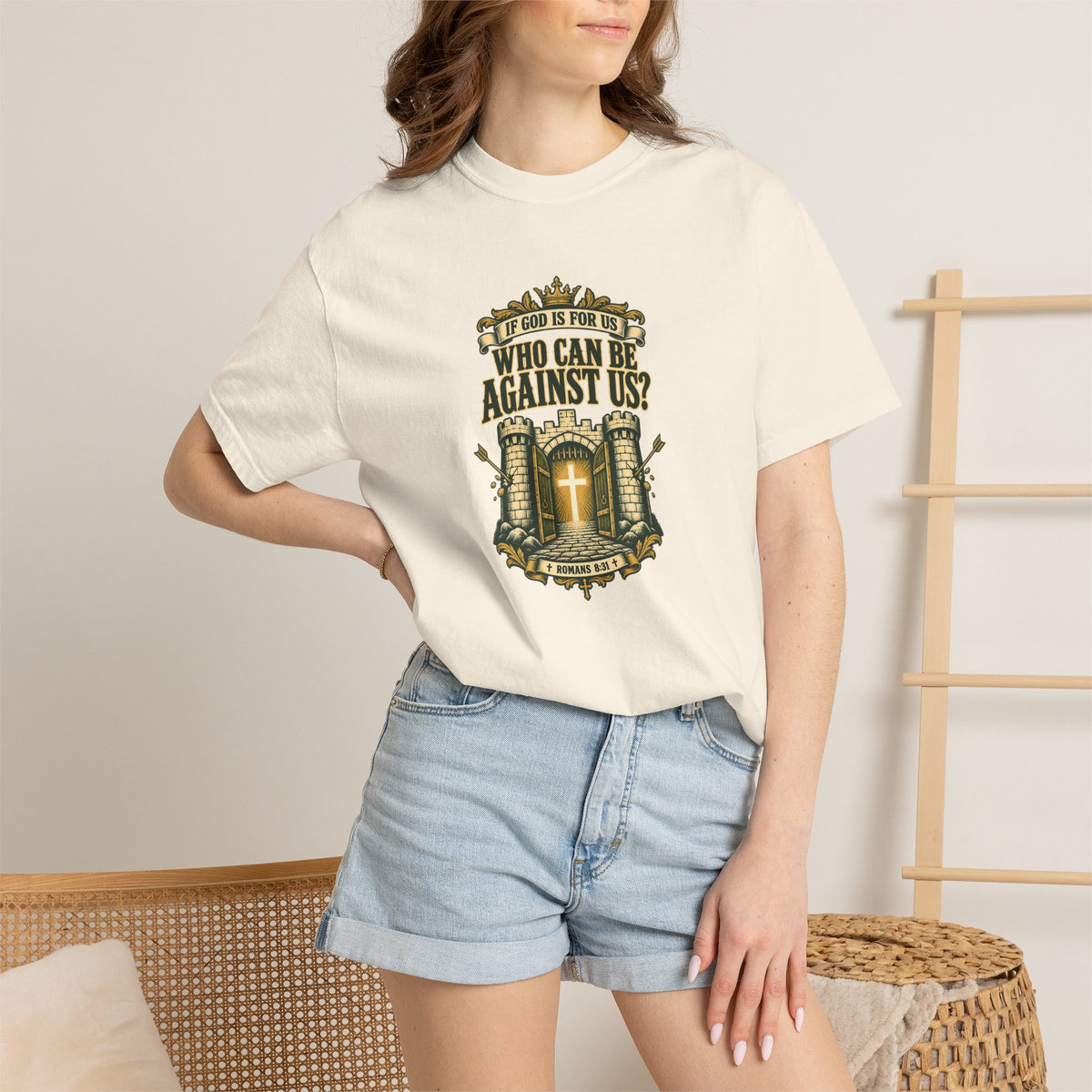Who can be Against Us? T-shirt