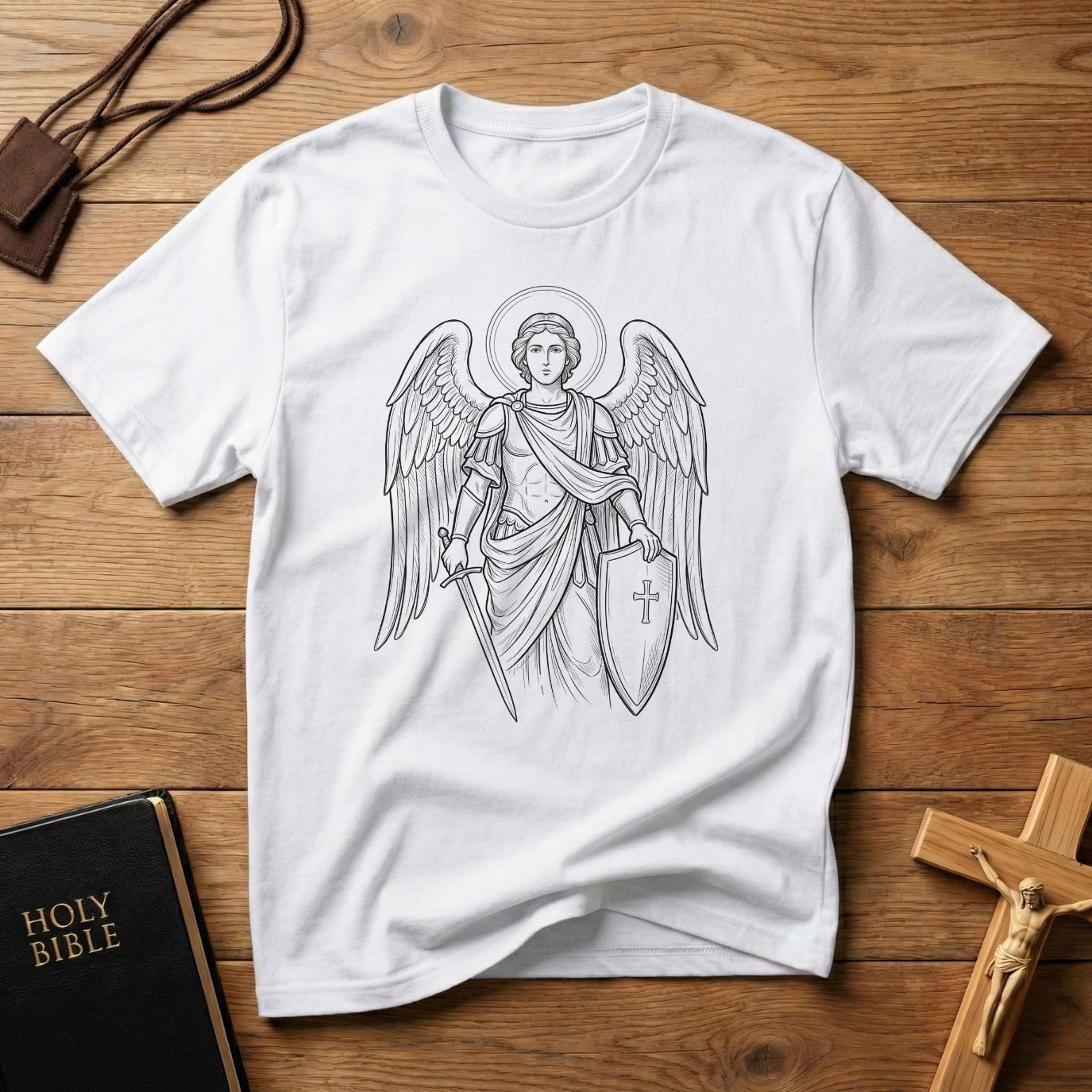 Saint Michael Simple T-Shirt