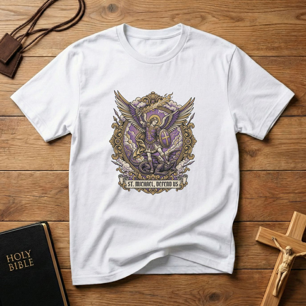 Saint Michael Guardian Angel T-Shirt
