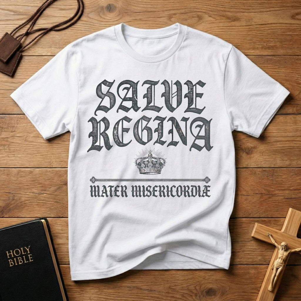 Salve Regina Vintage Gothic T-Shirt