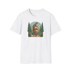 Bigfoot Forest Explorer T-Shirt — Sasquatch Camping Graphic Tee