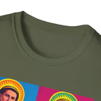 Saint Pop Art T-Shirt — Colorful Pop-Art Saint Graphic Tee