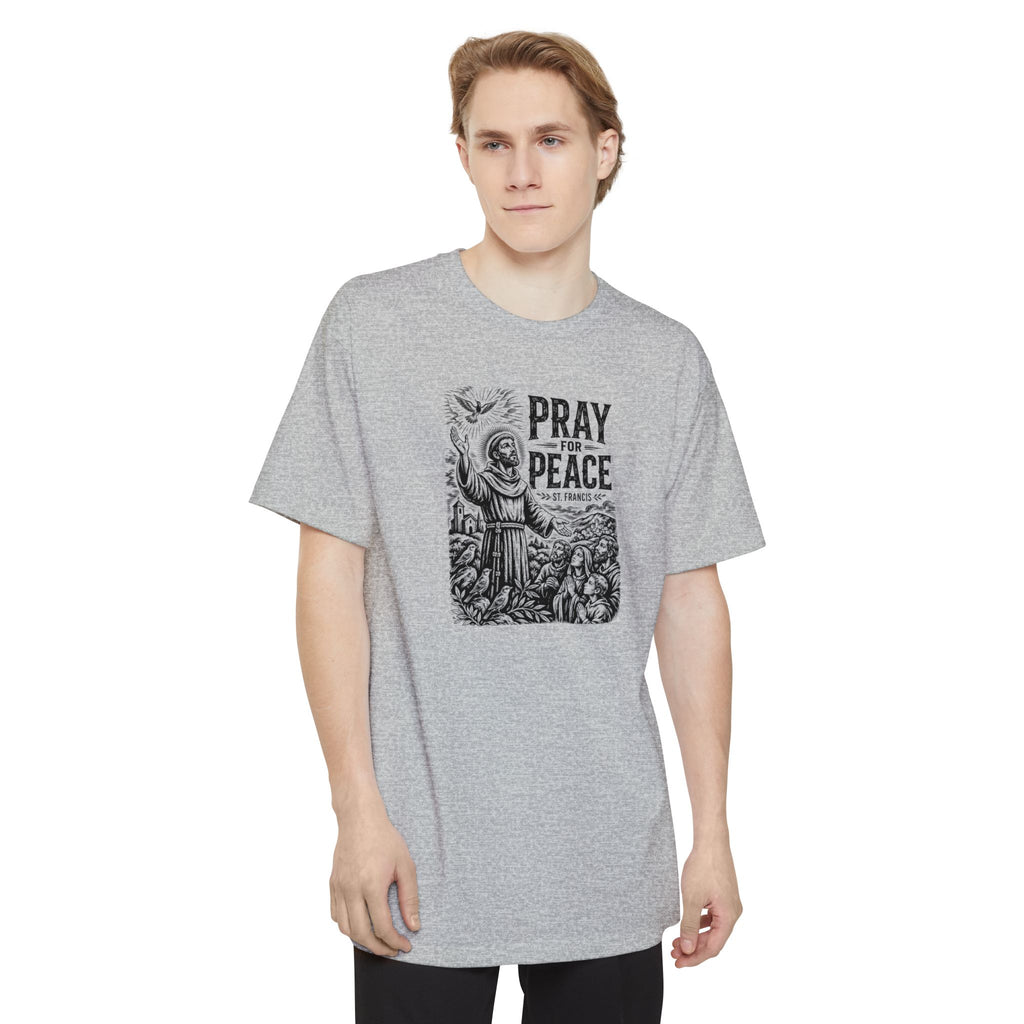 St. Francis Pray for Peace Tall Beefy-T® T-Shirt