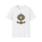 Religious Monstrance T-Shirt — “Adoremus in Aeternum” Catholic Eucharist Tee