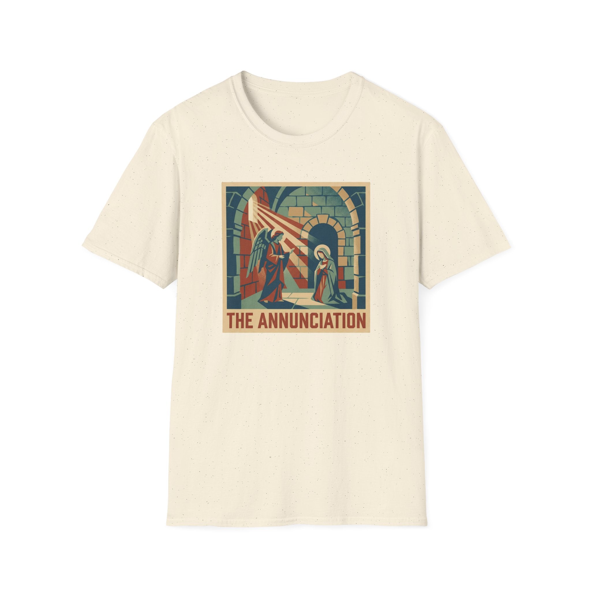 The Annunciation T-Shirt — Christian Nativity Art Tee