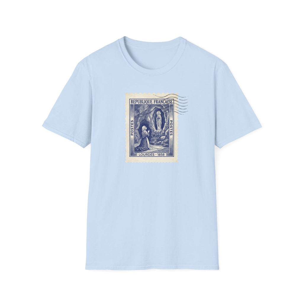 Vintage French Stamp Tee — 'République Française' Postage Design