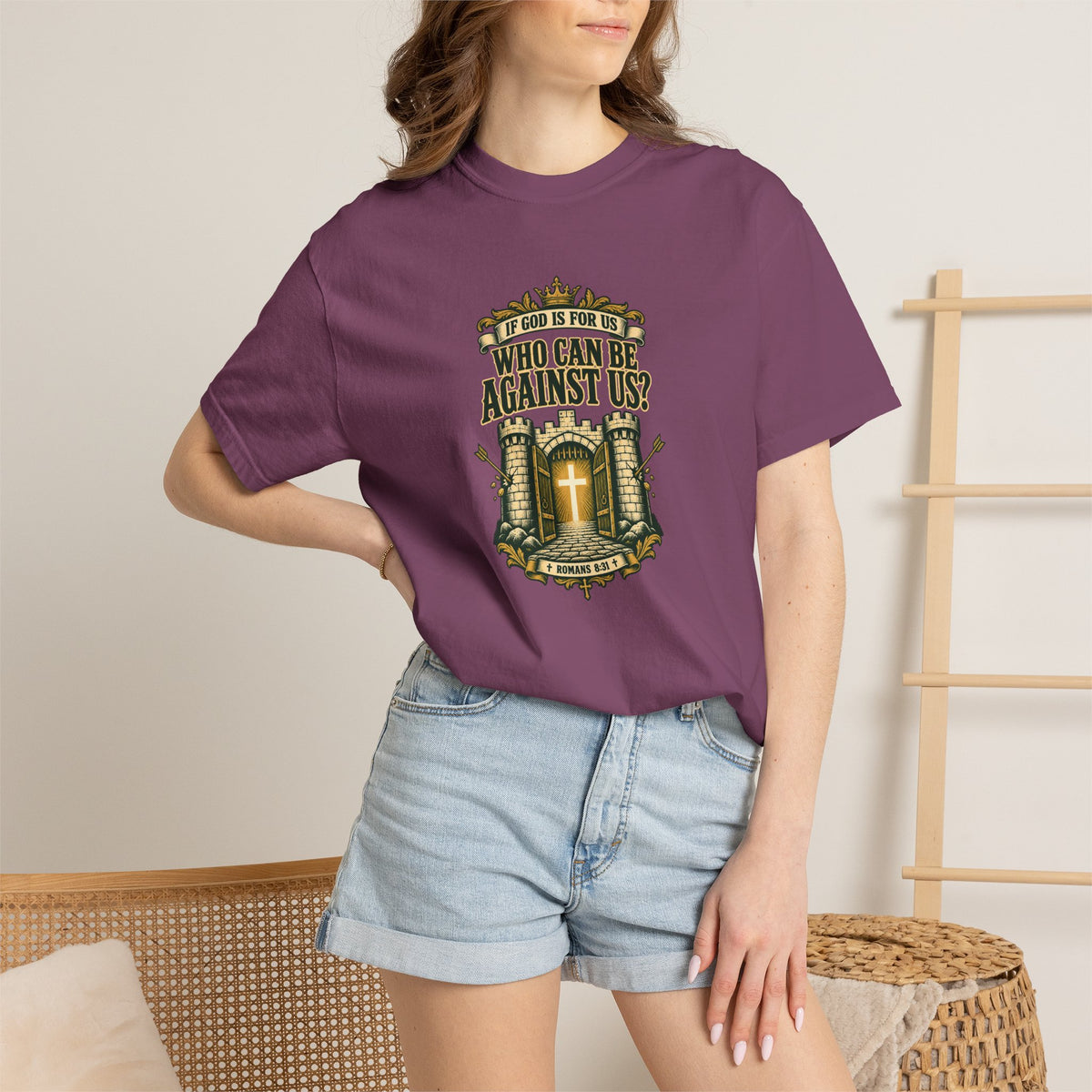 Who can be Against Us? T-shirt