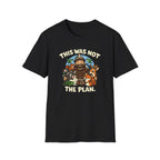 This Was Not the Plan T-Shirt — Funny Noah’s Ark Animal Graphic Tee