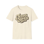 Jesus Saves Bro T-Shirt — Retro Christian Faith Tee
