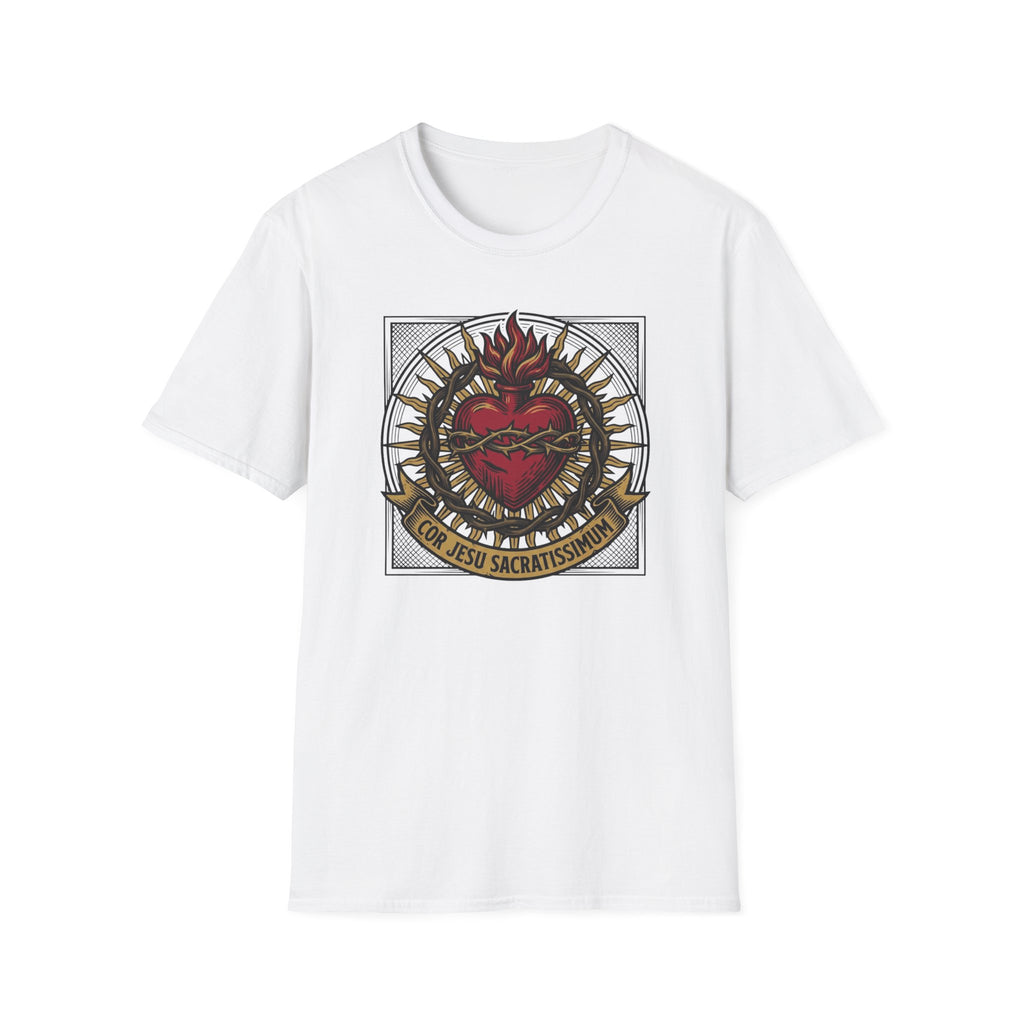 Sacred Heart Graphic T-Shirt — Cor Jesu Sacratissimum Design