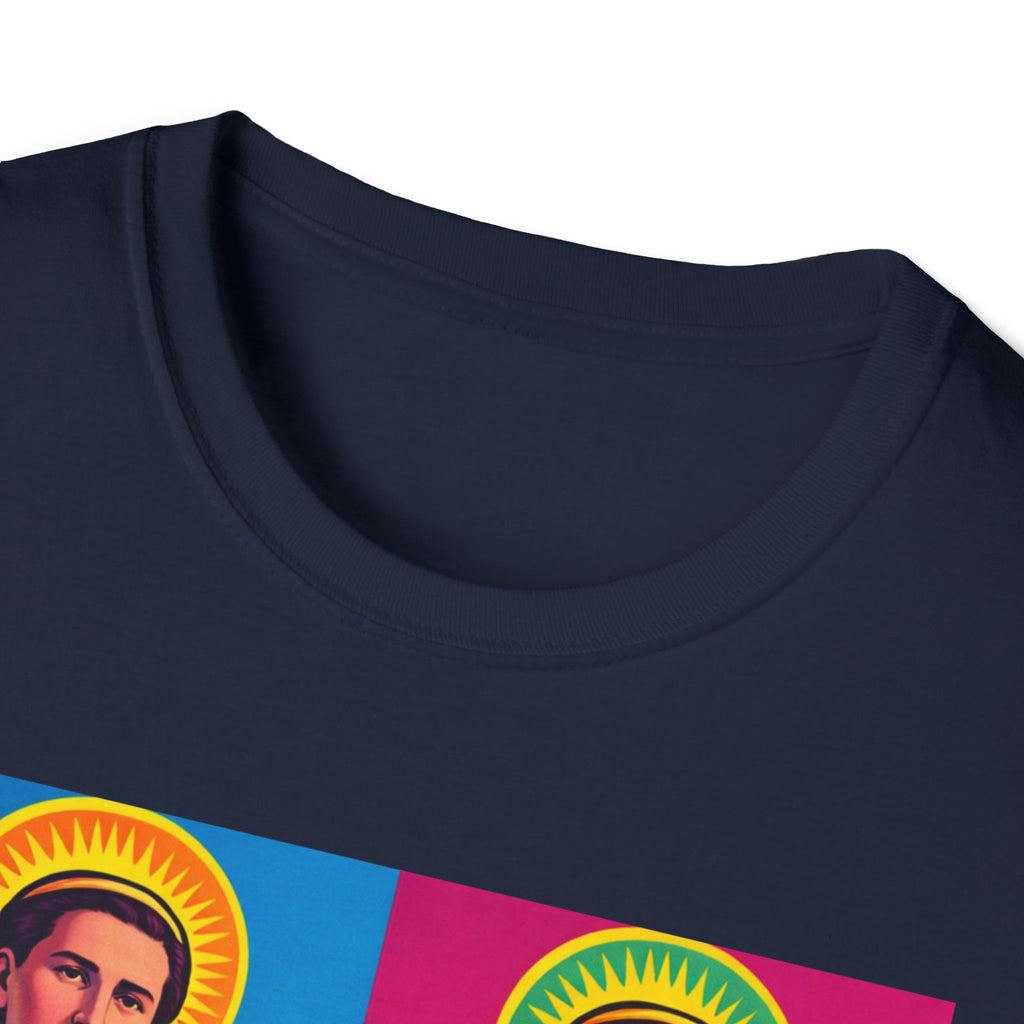Saint Pop Art T-Shirt — Colorful Pop-Art Saint Graphic Tee