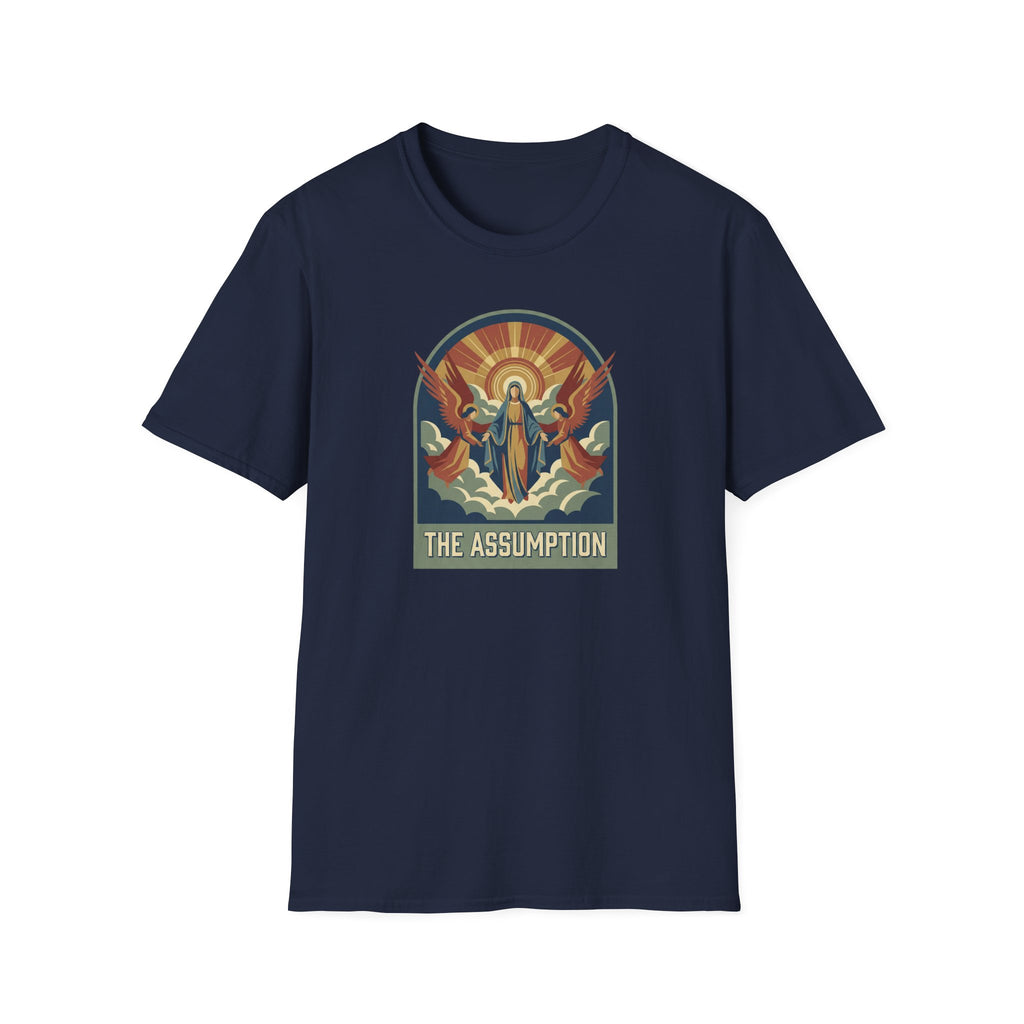 The Assumption T-Shirt — Vintage Marian Religious Graphic Tee
