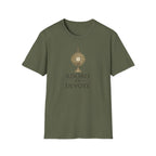 T-Shirt — Adoro Te Devote Eucharistic Monstrance Catholic Devotional Tee