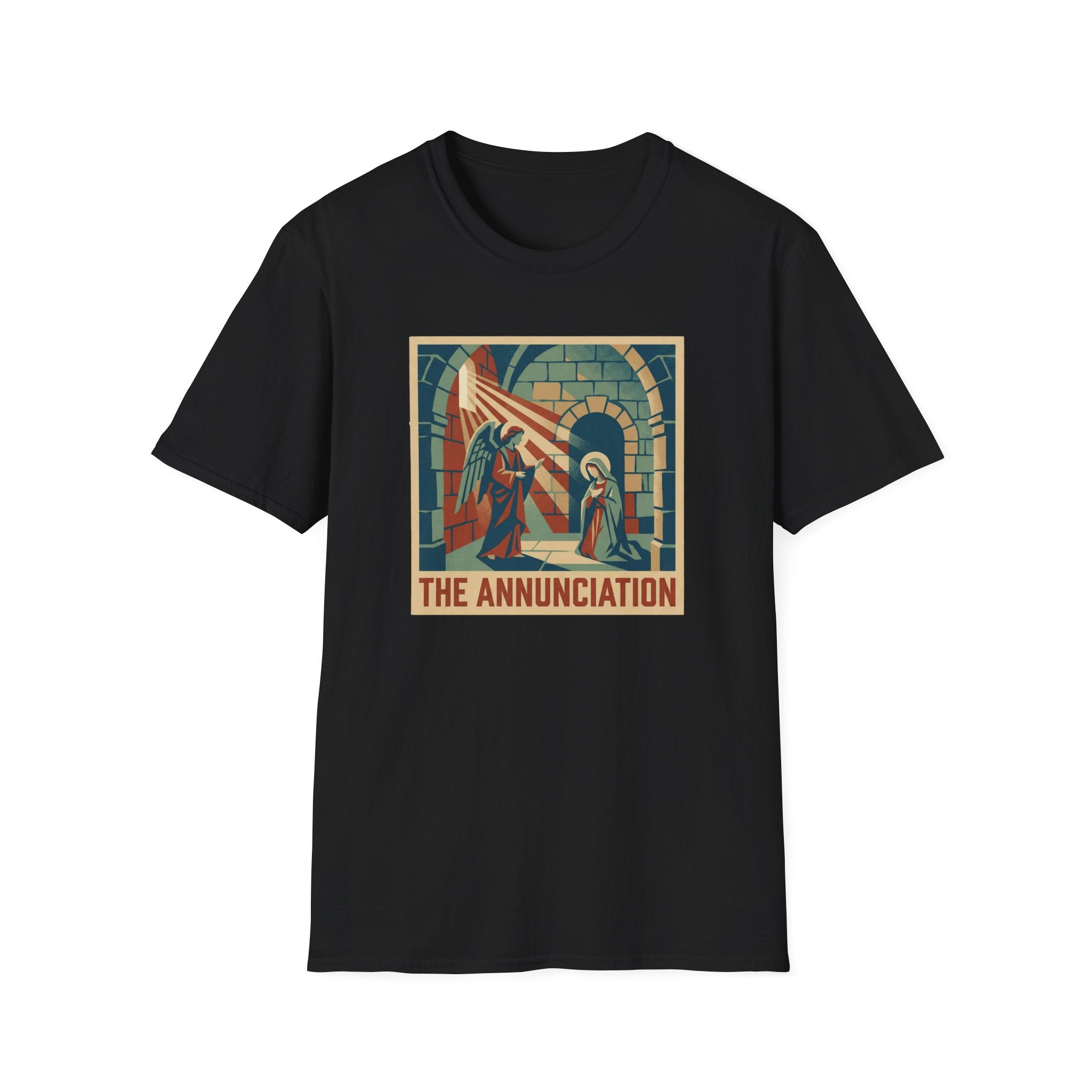 The Annunciation T-Shirt — Christian Nativity Art Tee