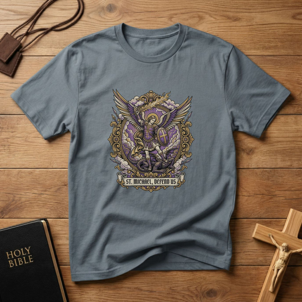 Saint Michael Guardian Angel T-Shirt