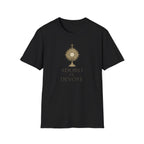 T-Shirt — Adoro Te Devote Eucharistic Monstrance Catholic Devotional Tee